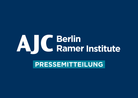 AJC Berlin Logo darunter Pressemitteilung