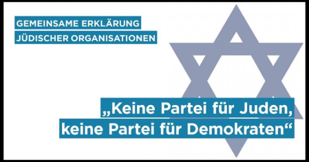 Gemeinsame Erkl&auml;rung J&uuml;discher Organisationen