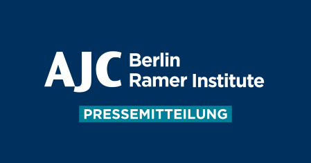 AJC Berlin Logo darunter Pressemitteilung